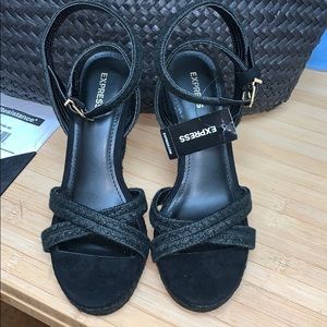 🆕Express “Raided” Espadrille Wedge Sandal